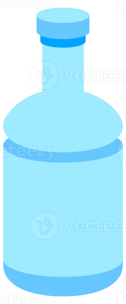 Water bottle. Empty plastic bottles. PET Bottle. Recyclable and easy to store liquids png