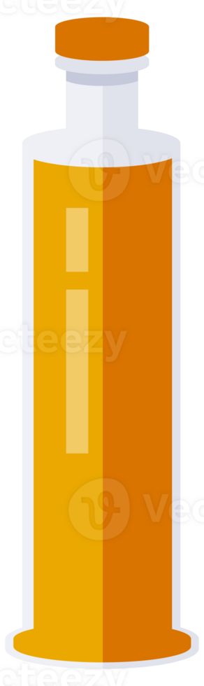 Different bottles and jugs filled with cooking oil are displayed on a white background png