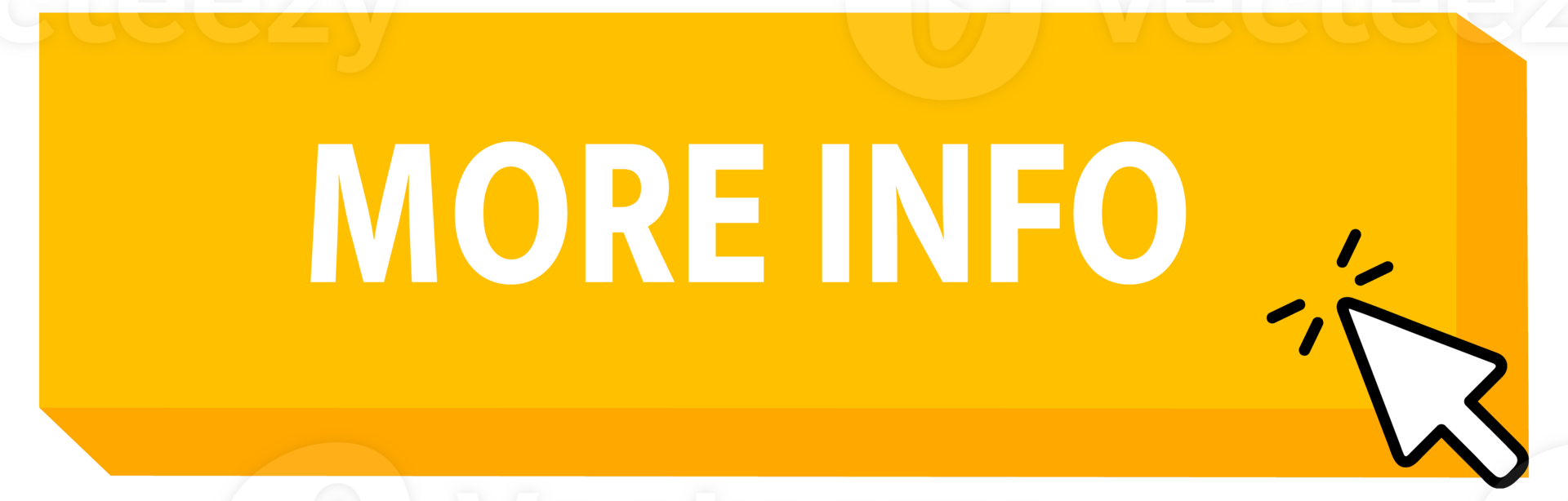More info Button with pointer clicking. Web button. Finger Pressing. Click to More info Concept. illustration png