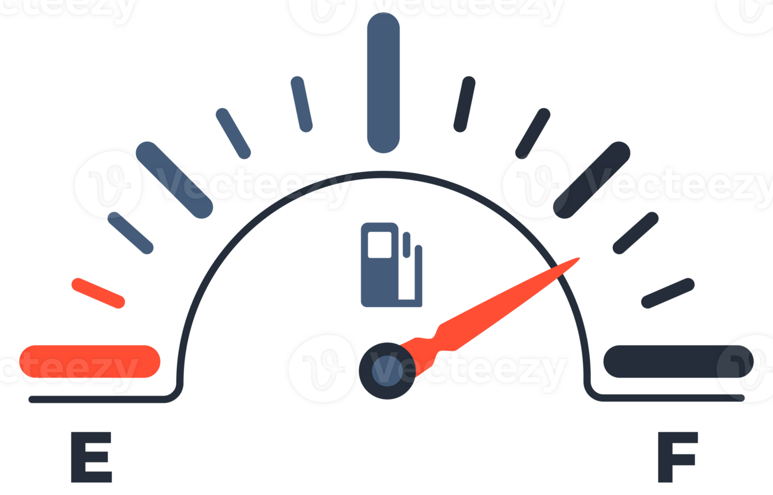 Gauge fuel. Fuel indicators gas meter. Oil level tank bar meter. illustration png