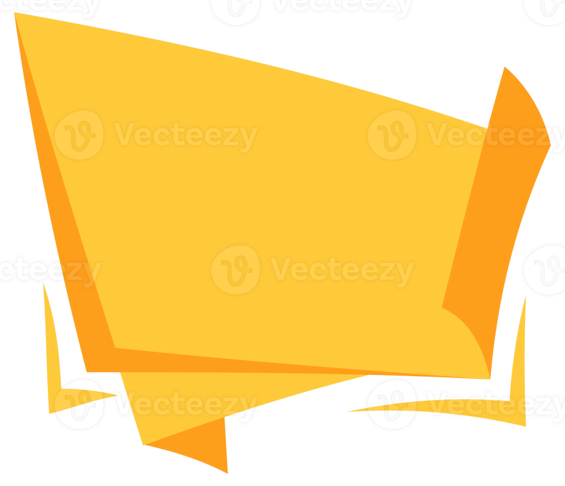 Banner for text flat design set. Ribbon Labels. Stickers design template. png