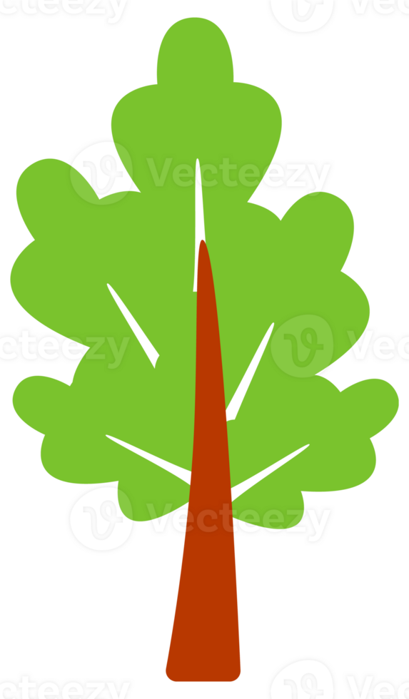 Set of trees. Forest tree nature plant. illustration png