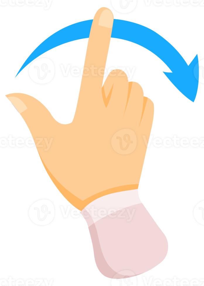 Touch screen hand gestures set. Like swipe, scroll and pinch. png
