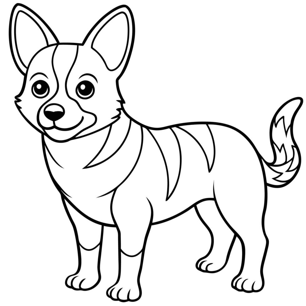 Puppy Pals Coloring Book vector