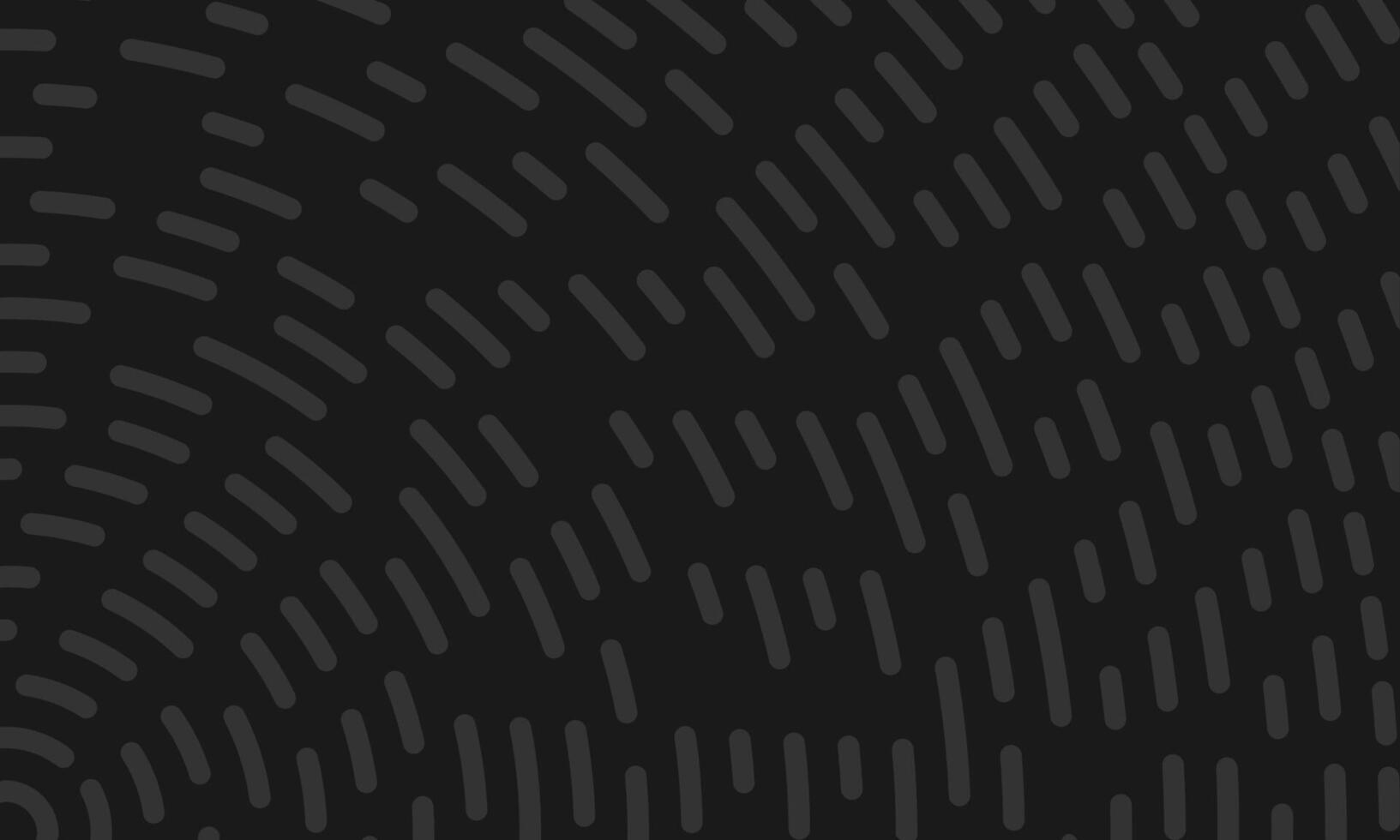dotted circle line pattern. dotted line on gray background. vector