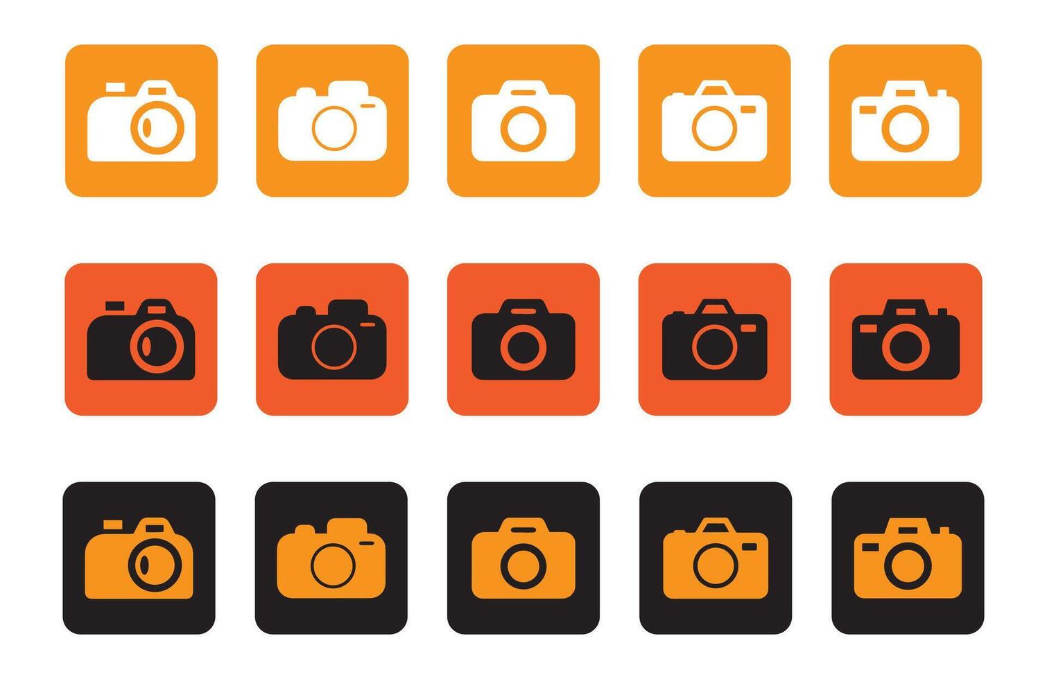 Diaphragm icon. image, photo gallery illustration EPS 10 vector