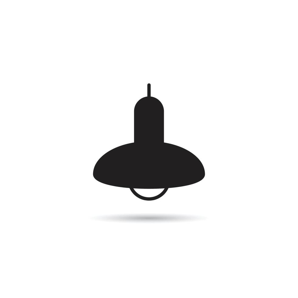 ceiling lamp icon vector