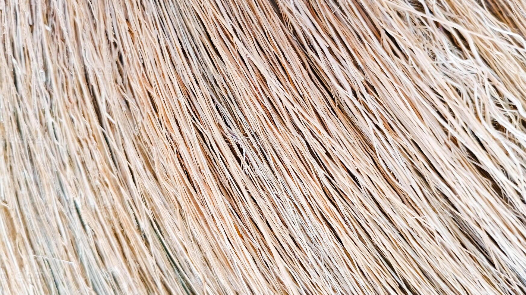 Close-up of textured natural fibers showcasing a beautiful blend of earthy tones. This image captures the essence of organic materials, perfect for design and textile inspiration. photo