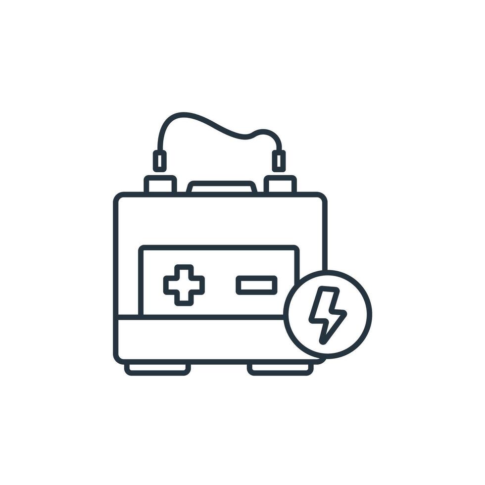 battery icons symbol elements for infographic web vector