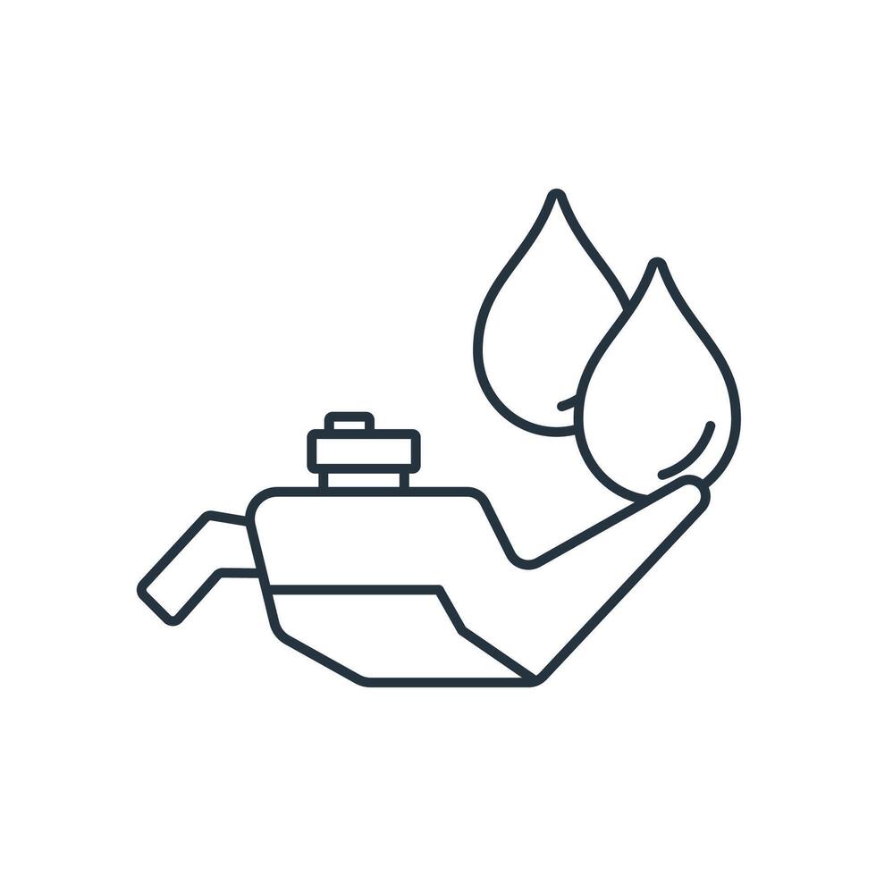 oil icons symbol elements for infographic web vector