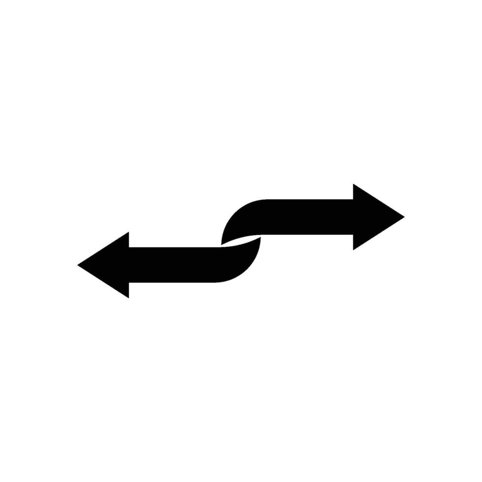 arrow transfer icon vector