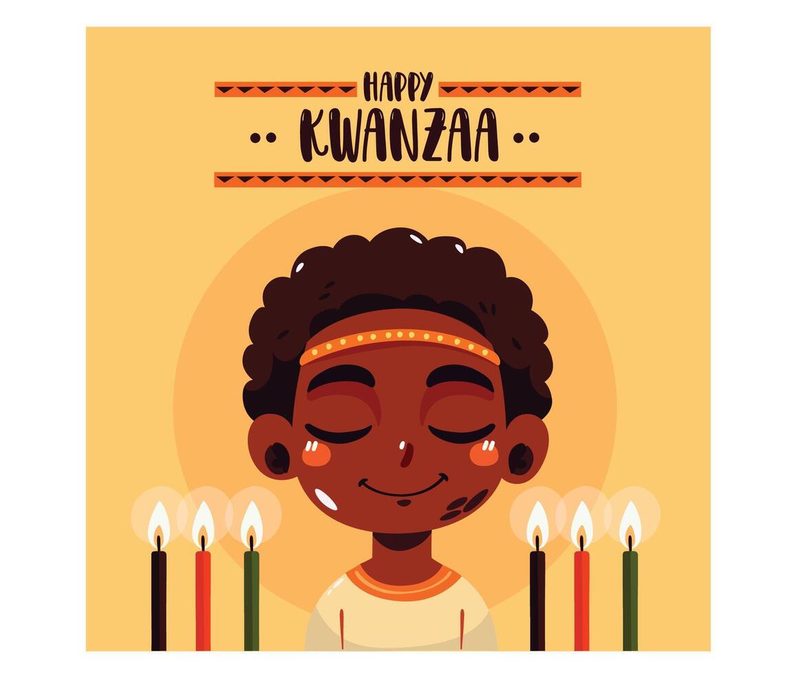 Kwanzaa Background Illustration vector