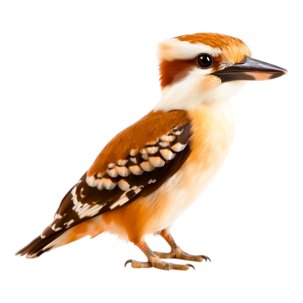 Colorful Bird with Unique Feather Pattern png