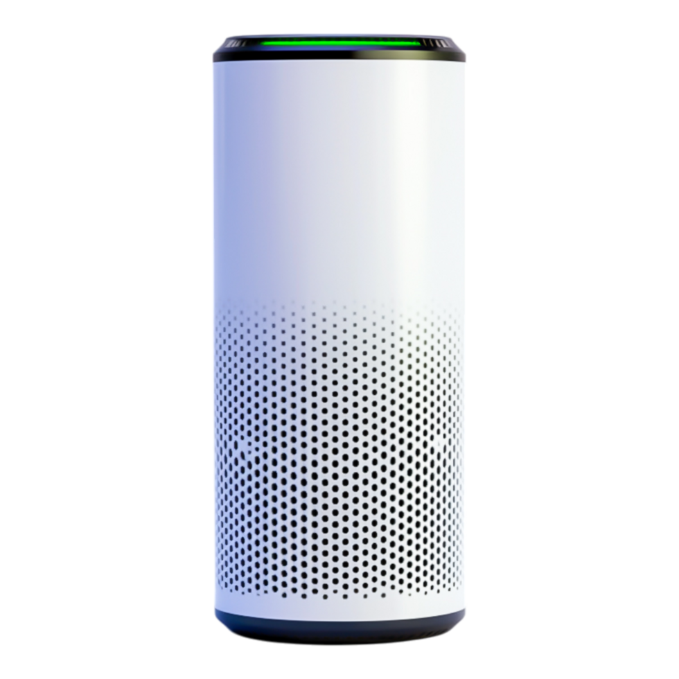 Modern Smart Speaker in Minimalist Design for Home Audio Use png