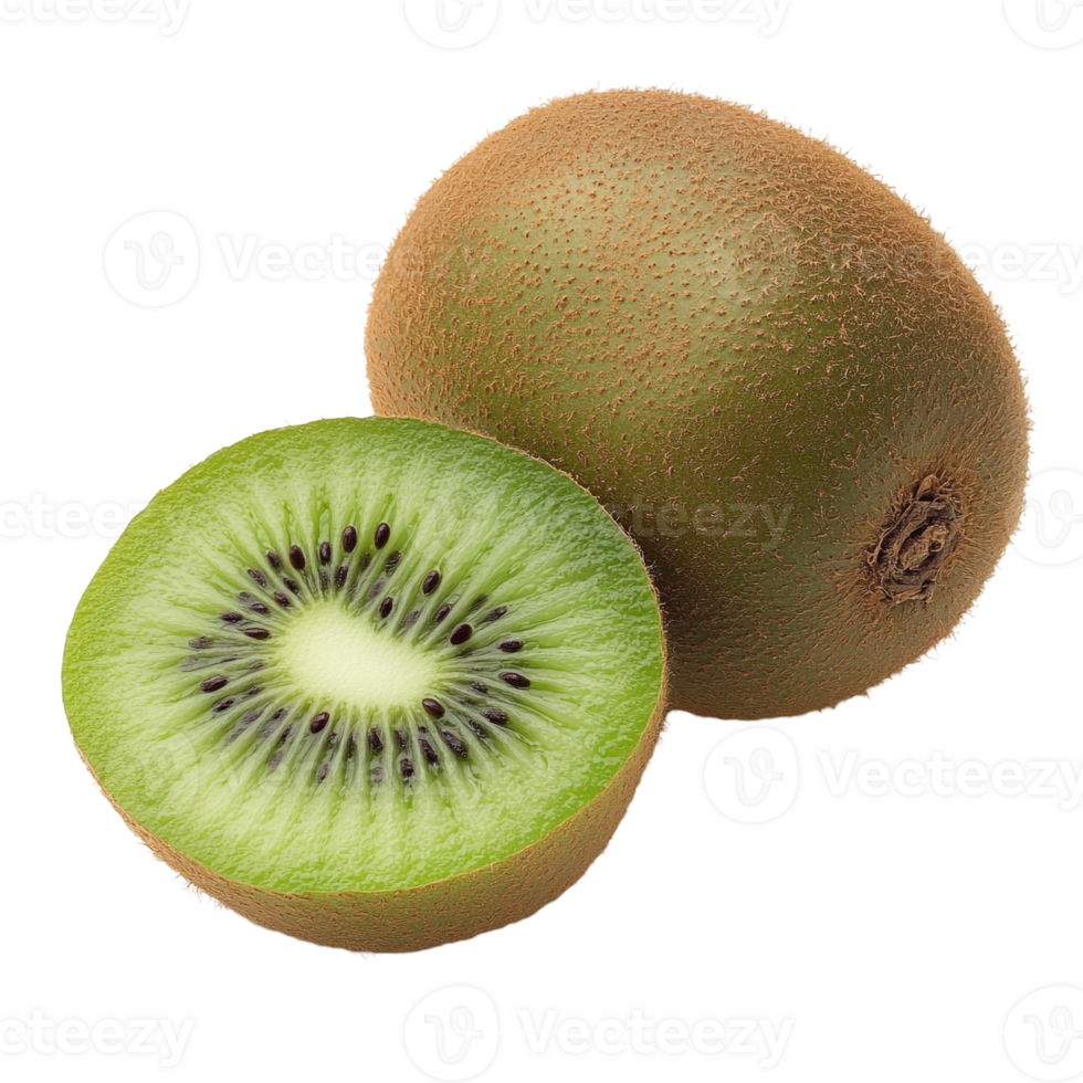 Ripe and Juicy Kiwi Fruit png