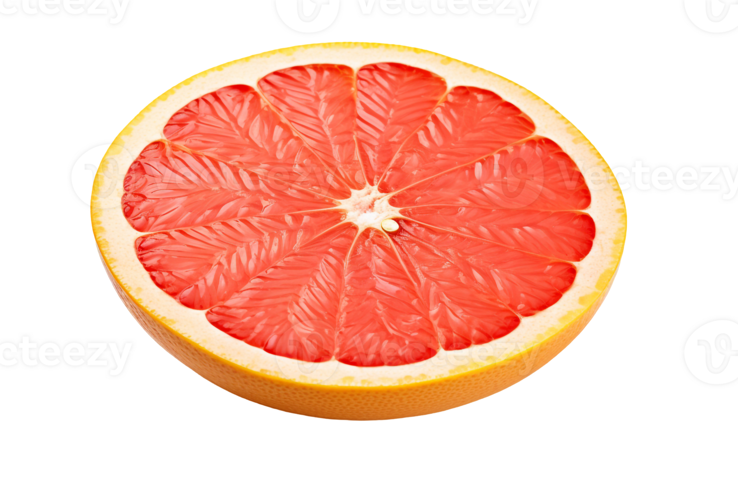 Sliced Grapefruit Ready for Eating png