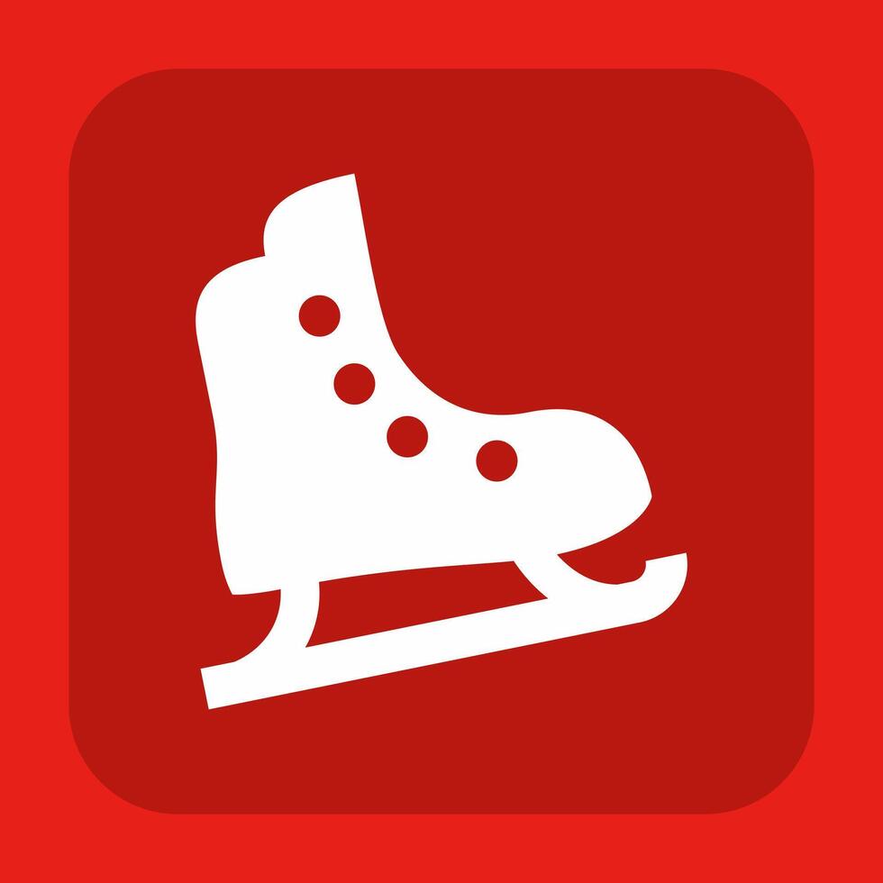 ice skate icon vector