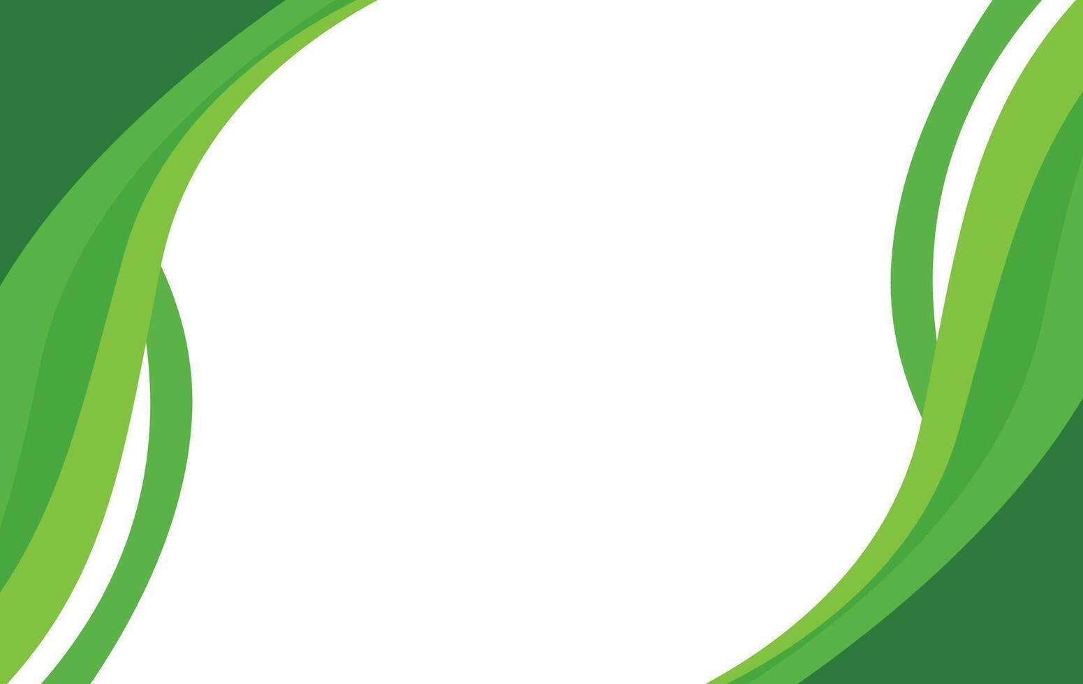 Green abstract background vector