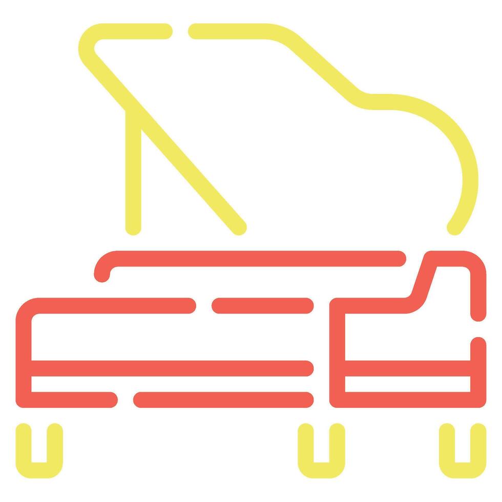 Piano icon for web, app, infographic, etc vector