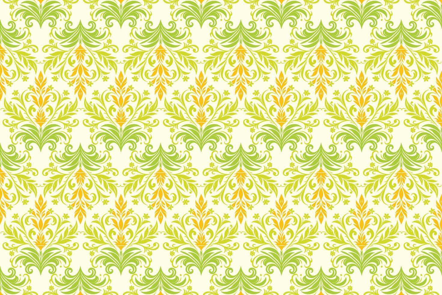Seamless Floral Pattern with Botanical and Ornamental Motifs for Fashion, Textile, and Creative Projects Featuring Elegant Flower Designs and Decorative Print Elements vector