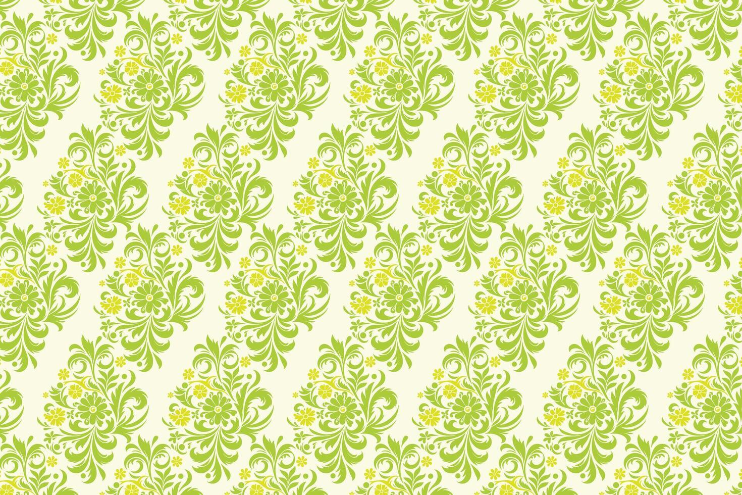 Seamless Floral Motif Pattern with Botanical Designs for Fashion and Textile Applications Featuring Ornamental Flower Prints and Decorative Elements for Creative Projects vector