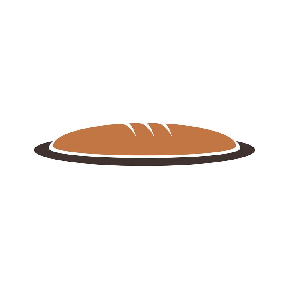 Icon bread baguette unique design vector