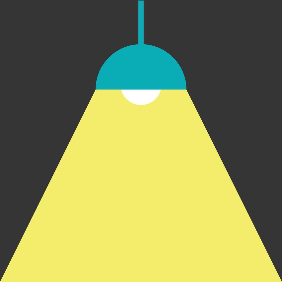 Background light lamp unique design vector