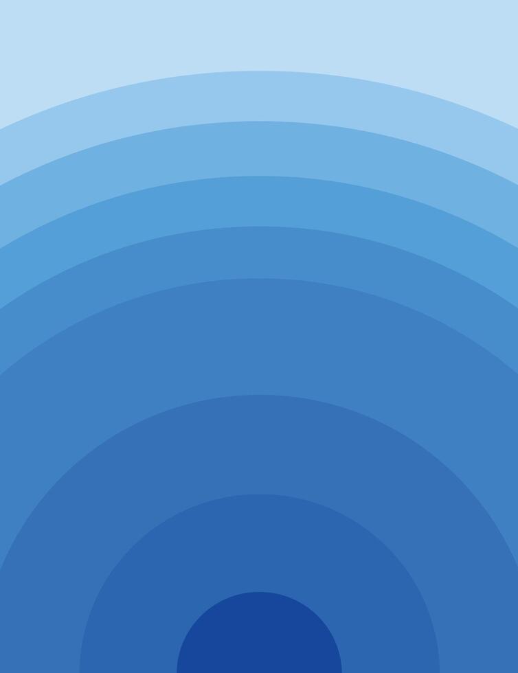 Illustration blue wave background unique design vector