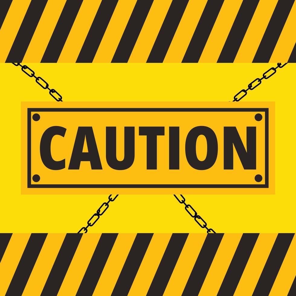 Bold and eye-catching caution poster design featuring a slippery floor icon and clear warning text. Perfect for use in workplaces, public areas, and safety awareness campaigns. vector