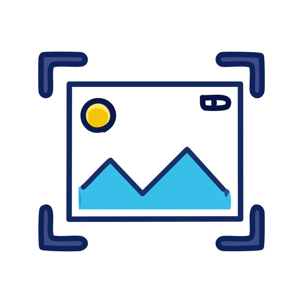 picture file icon isolated on white background for your web and mobile app design, picture file logo concept vector