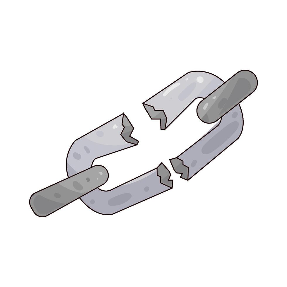 Illustration of Chain Breaking vector