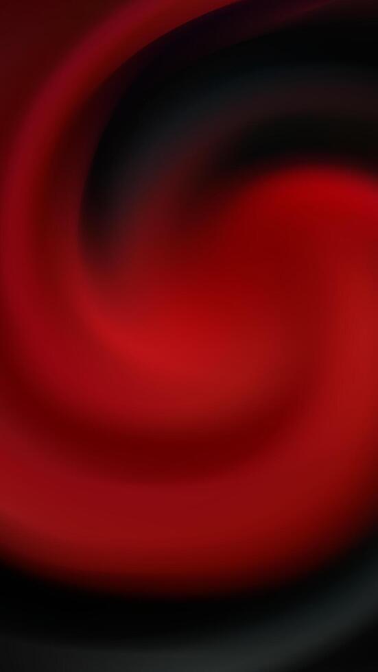 Abstract Red Black Swirl Gradient Background Texture Design vector