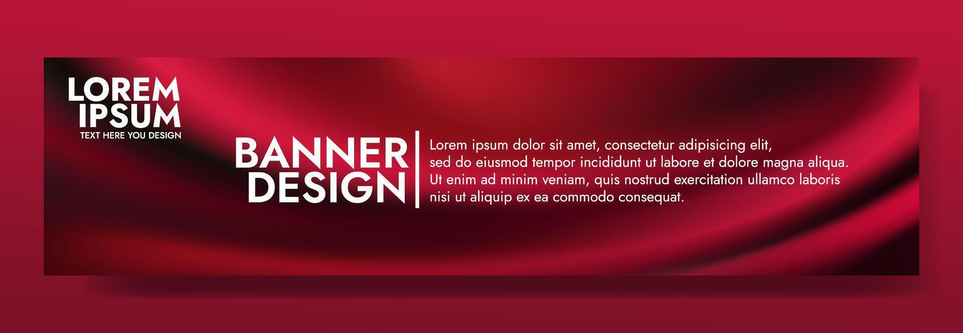Red Gradient Background Template Modern, Elegant, Website, vector