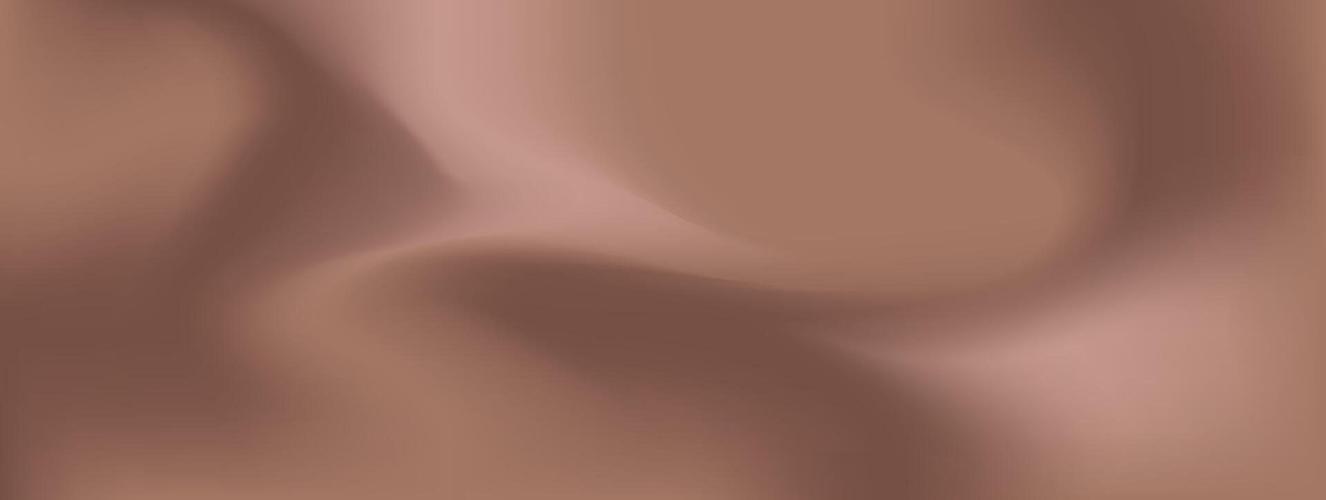 Mocha waves Fluid Blurred Gradient Background. Abstraction Modern Background for Poster, Landing Page Website. Demonstrating the colors of 2025 - Mousse. Mesh filling. illustration vector