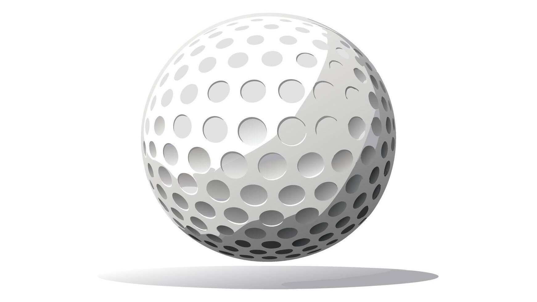 Golf. modern illustration of golf game, golfer vector