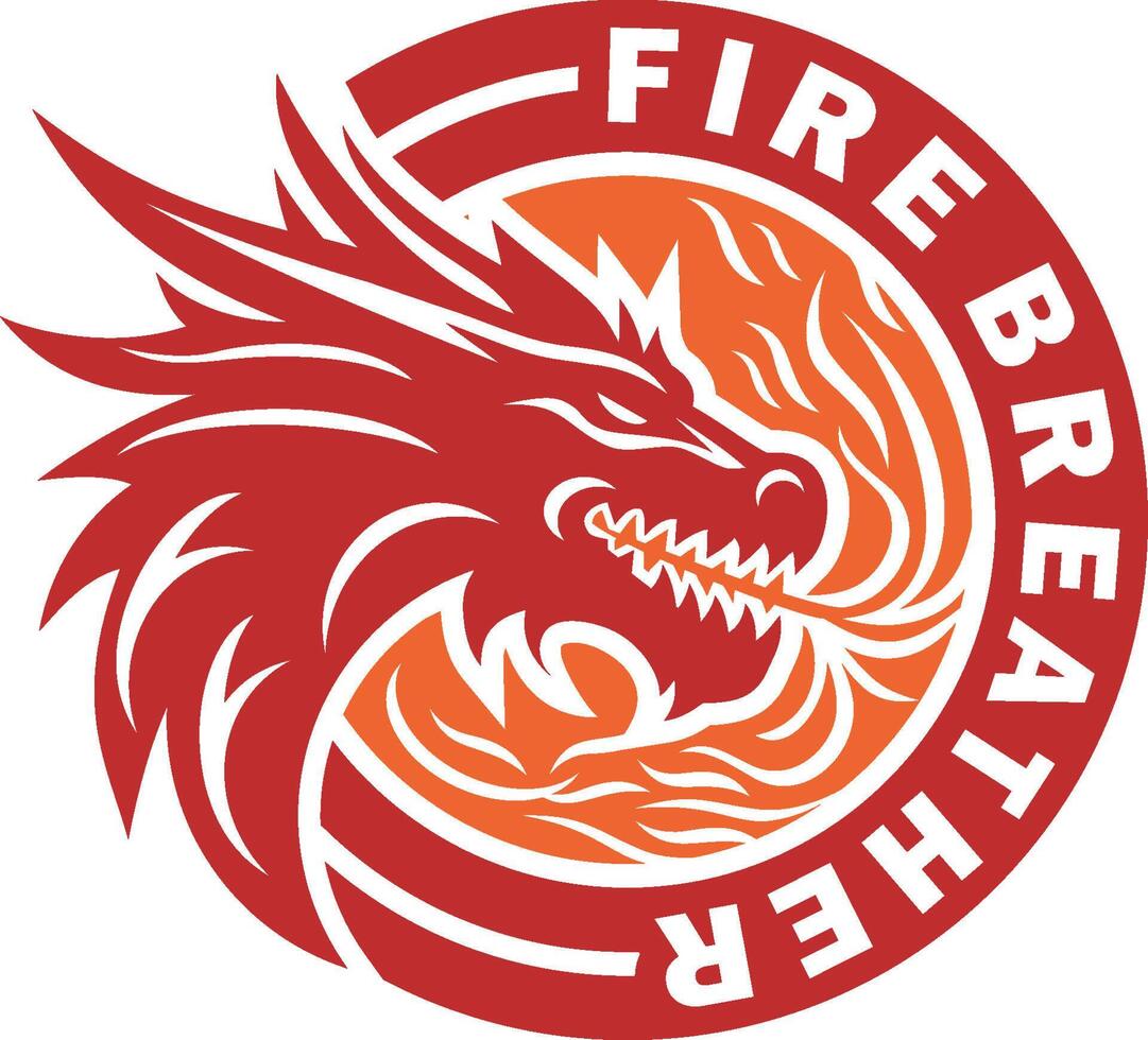 Fire Breather Logo vector