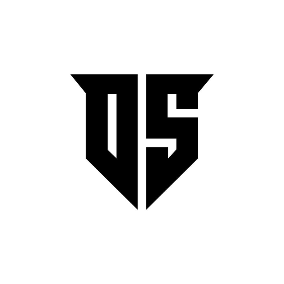 Initial Letter OS Logo Template Design vector