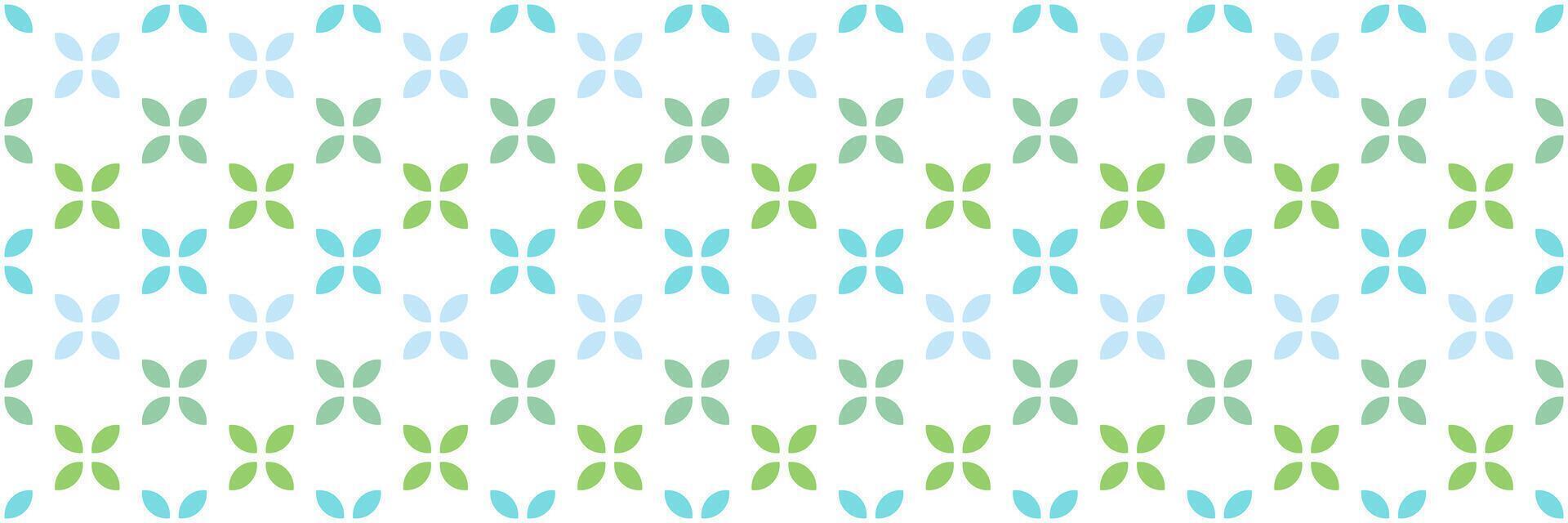 Seamless Floral decorative pattern, web banner background vector