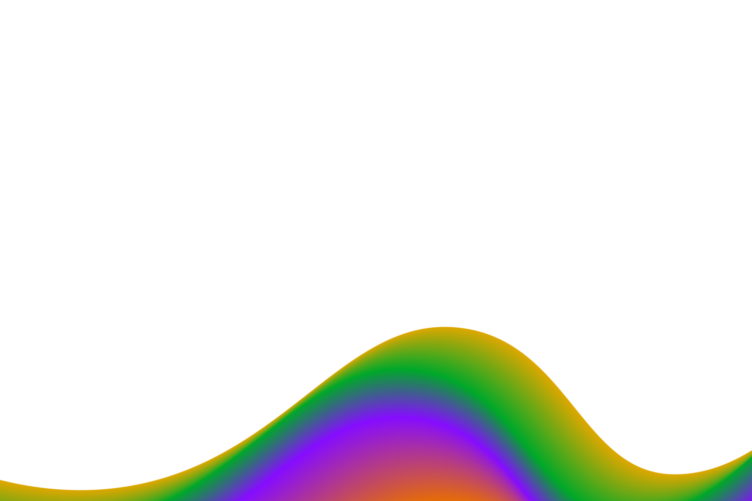 rainbow wave background png