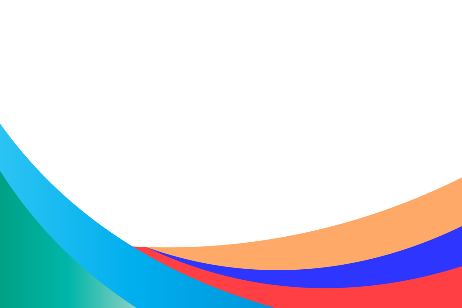 colorful abstract wave background png