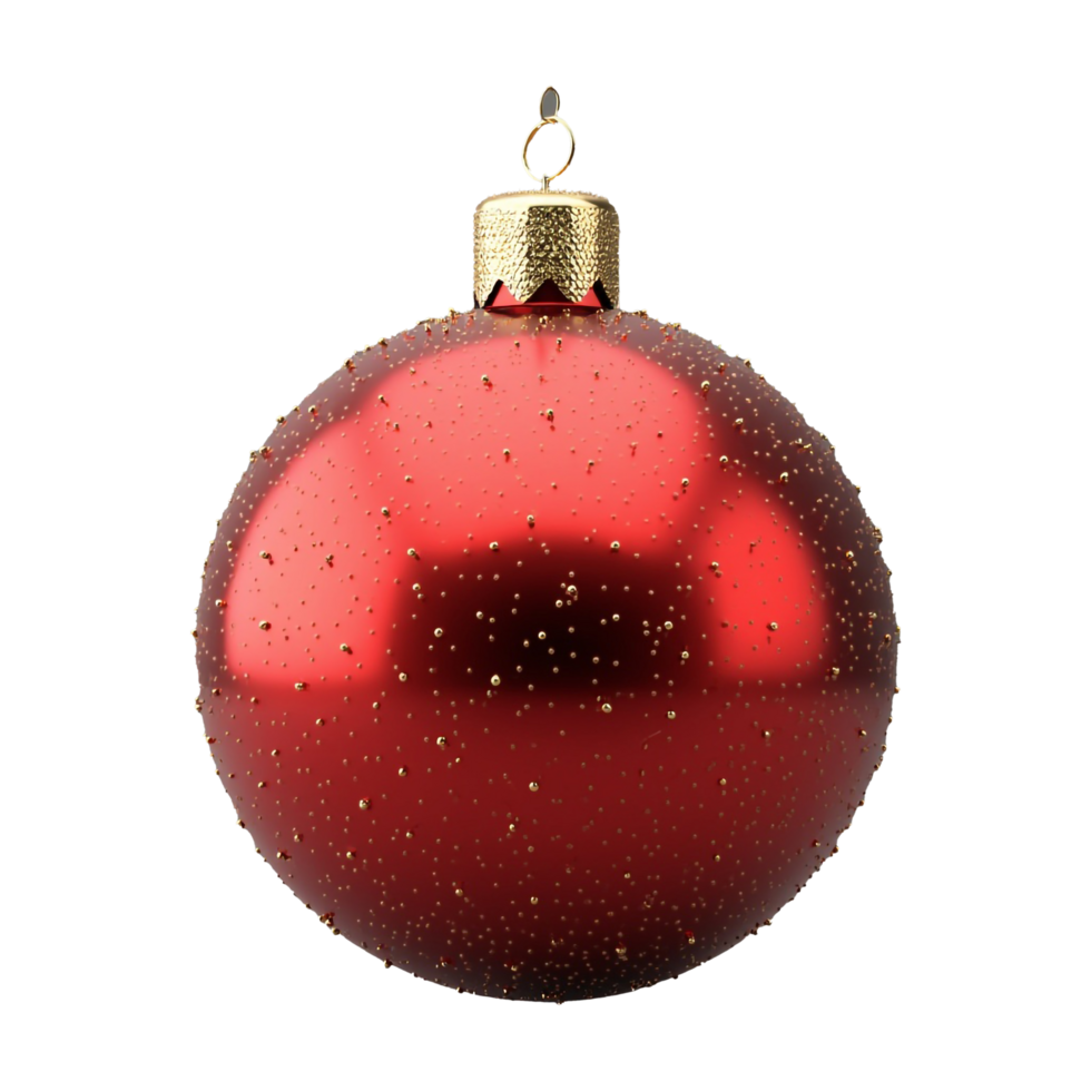 Red Christmas Ball png