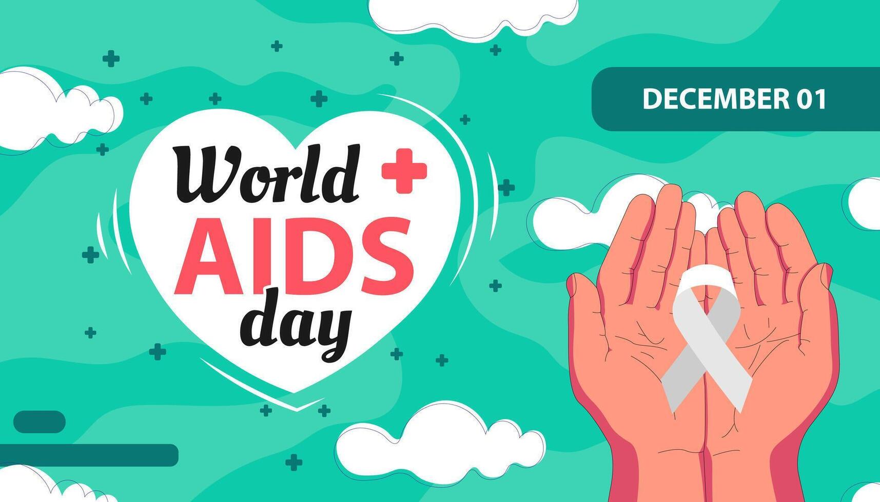 best design for world aids day vector