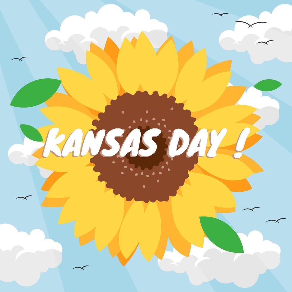 cute cansas day design vector