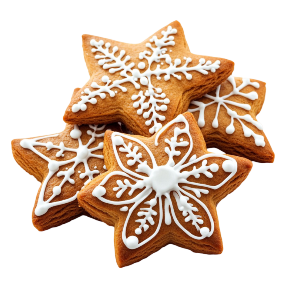 Star Gingerbread Cookies png
