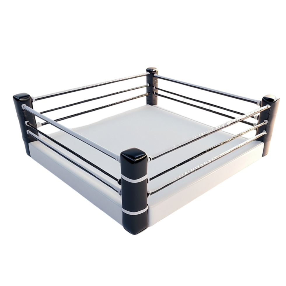 Boxing Ring on Transparent Background png
