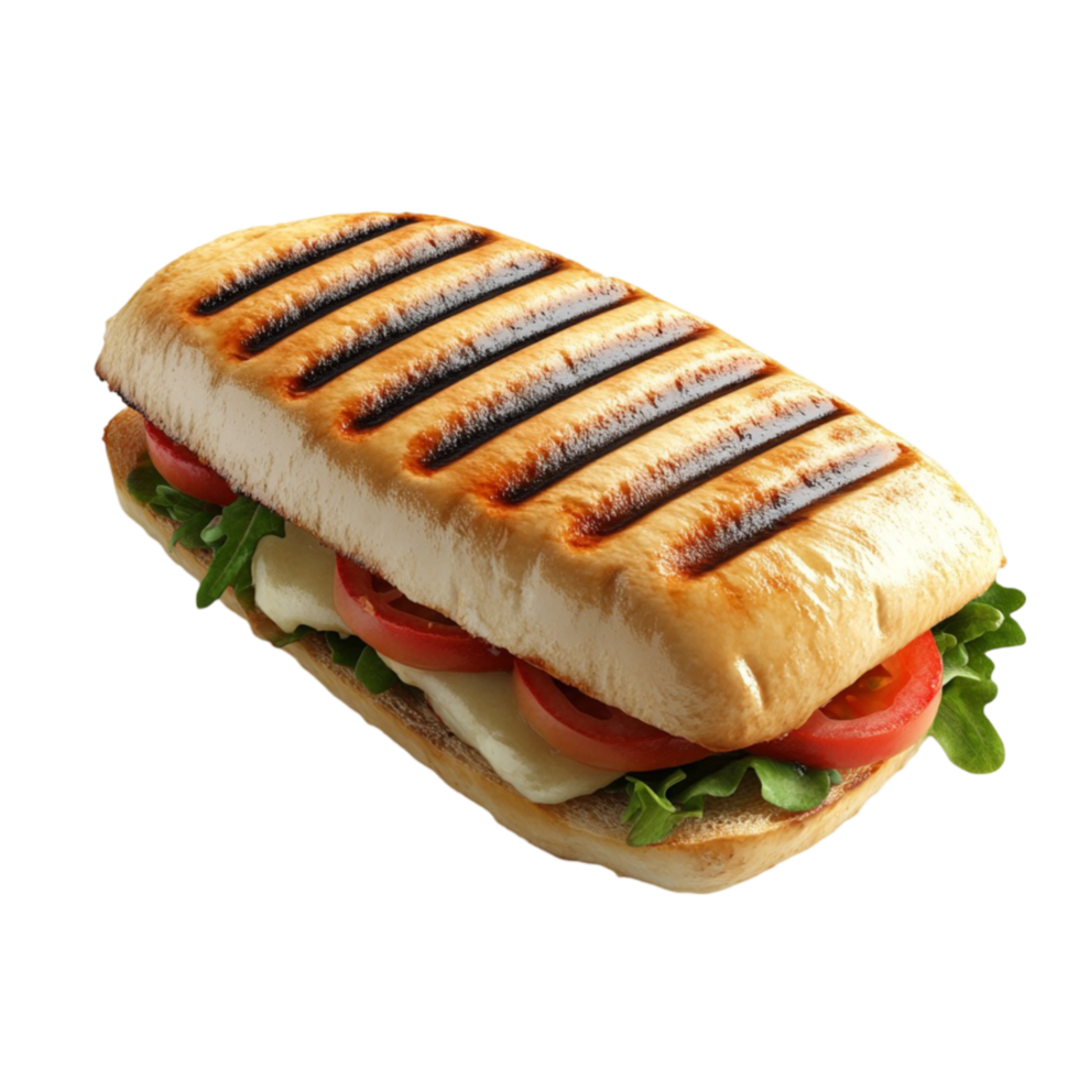 Sandwich with Tomatoes and Lettuce png