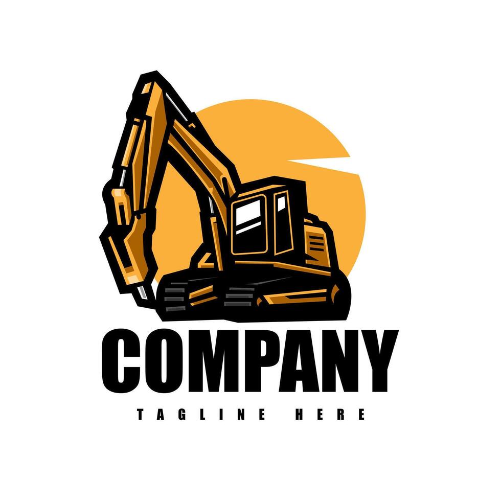 Large Jackhammer Machine for Construction Company vector