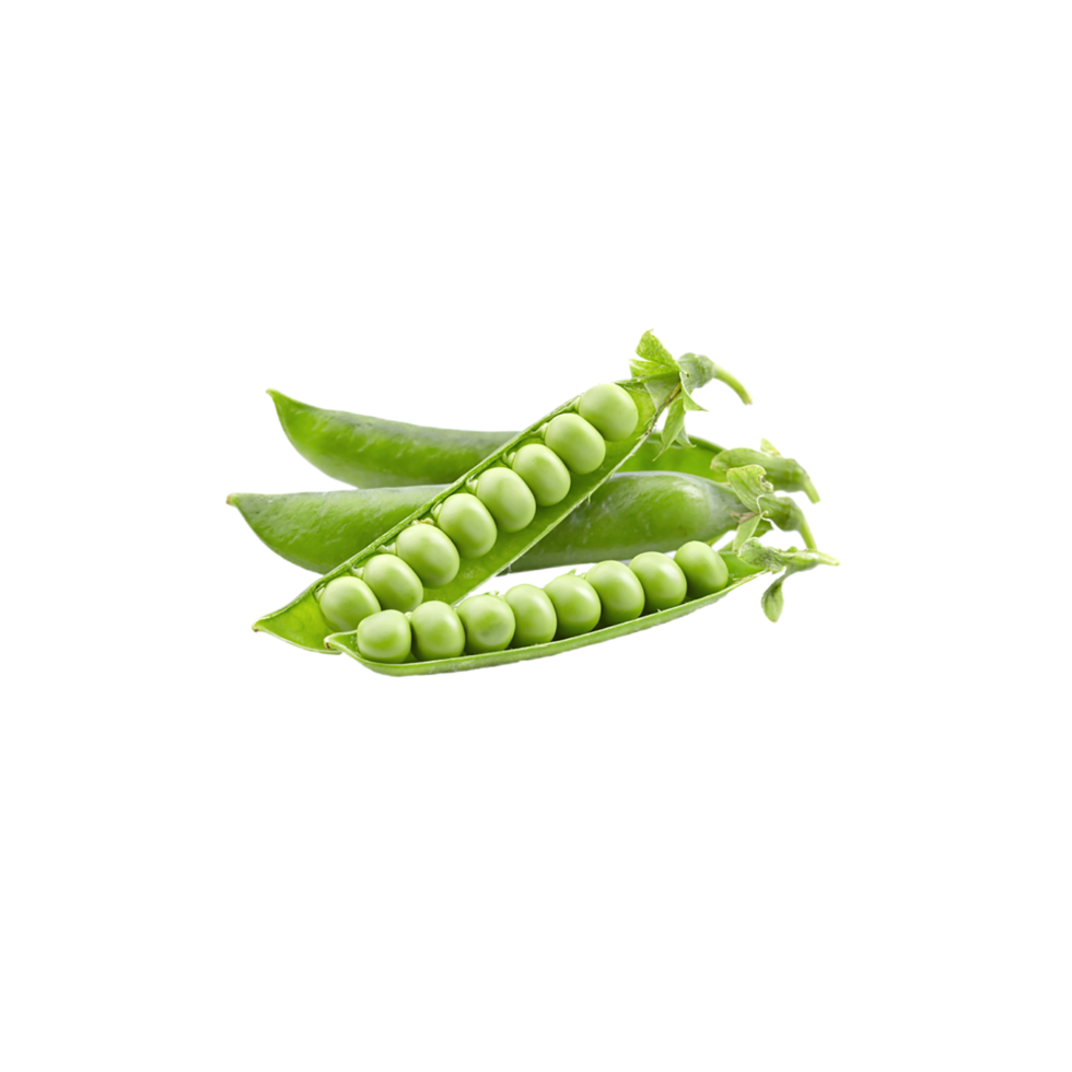 Perfectly Isolated Peas and Beans on Transparent Background png