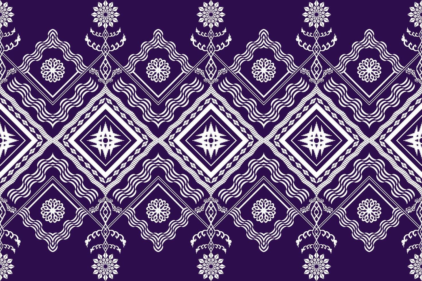 Geometric ethnic patterns design. vector