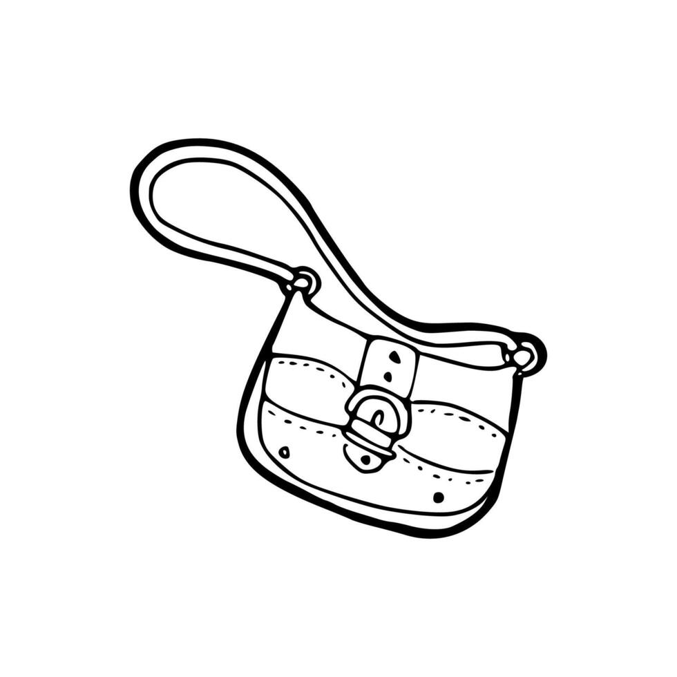 Handbag icon illustration vector